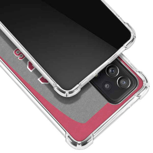 University of Southern California USC Trojans Galaxy A72 5G Clear Case
